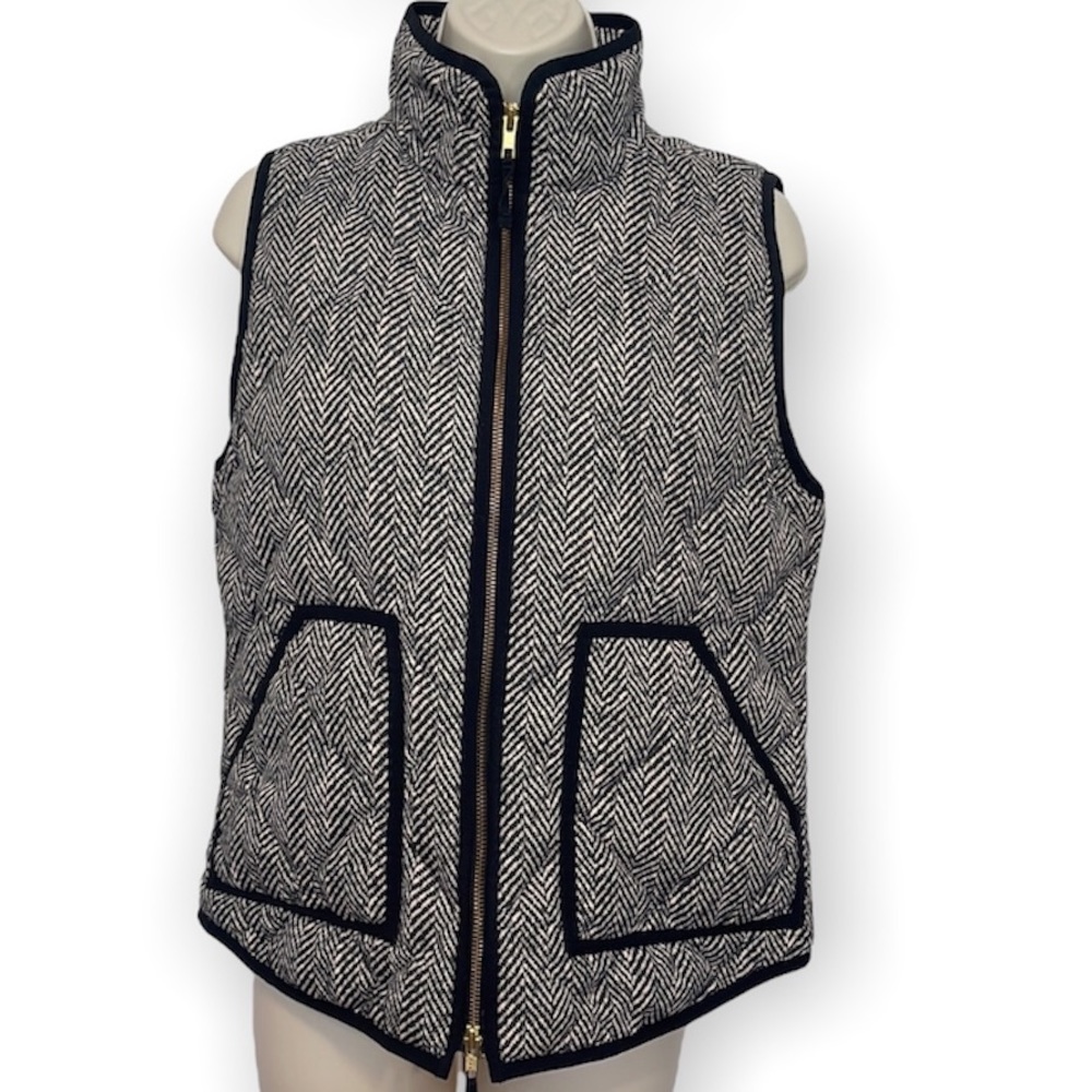 J. Crew Herringbone Excursion Vest - image 4